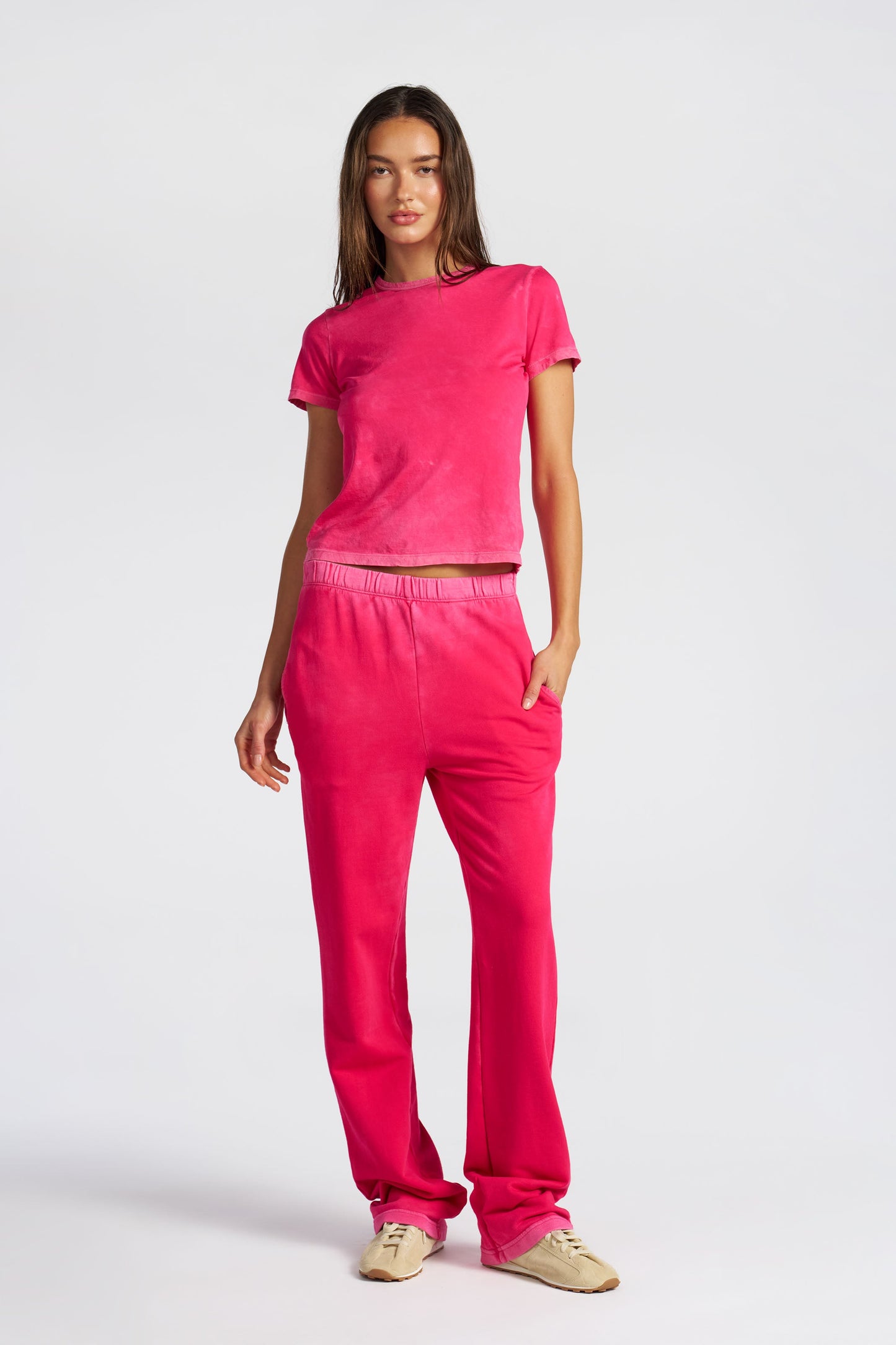 Crew Neck Supima Cotton T Shirt